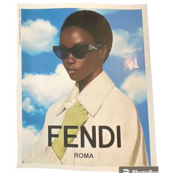 Buccellati and Fendi Print Ad Campaign Spring 2024 8x10 Ready to Frame Original - Picture 4 of 5
